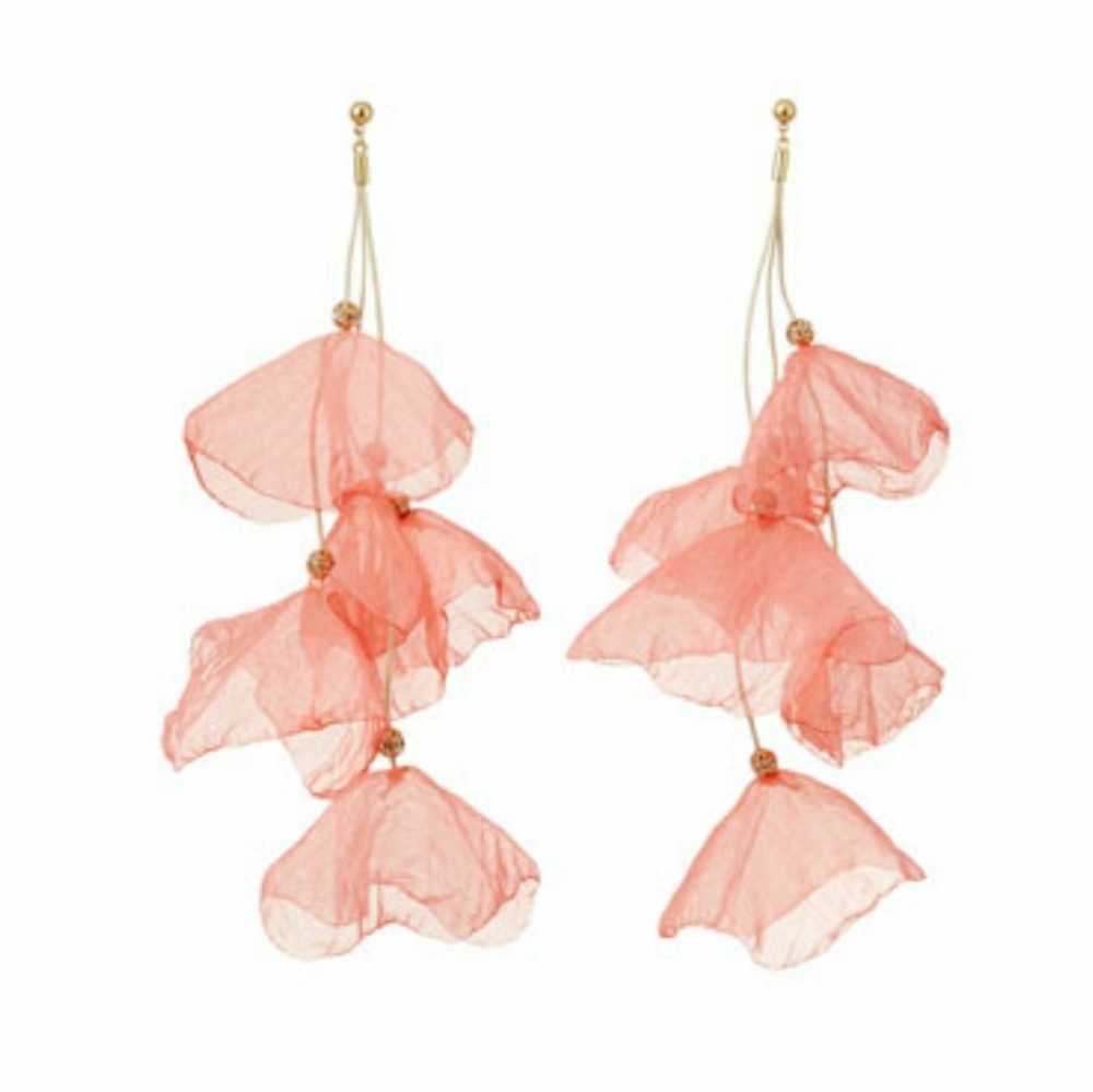 - - Stella & Ruby chiffon earrings